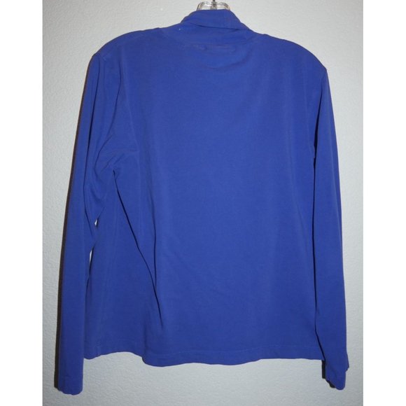 Women's Blue Turtleneck, Chico's, Size Large - Picture 3 of 4